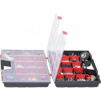 Organizador Duo 20 490x390x130mm con compartimentos para herramientas