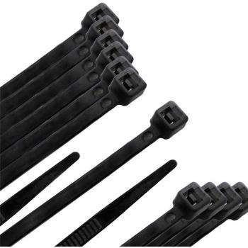 Bridas de Nylon Negro 3,5 x 140 mm (100 unidades)