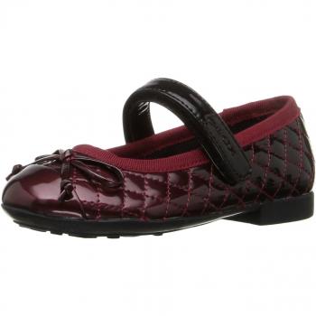 Geox JR Plie' D, Bailarinas para Niñas, Rojo