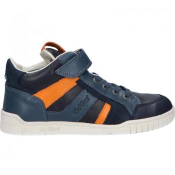Zapatillas Deportivas KICKERS Wincky CDT 102 Niña y Niño Marine Gris Naranja EU 36