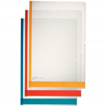 LEITZ 40803000 - Pack 6 Dossiers Desk Free DIN A4 colores surtidos