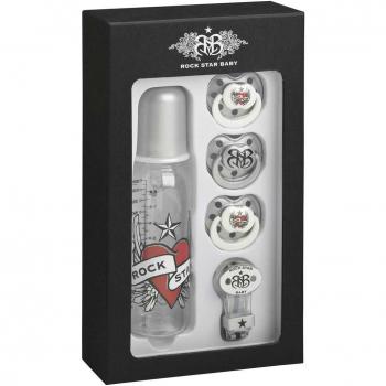 Rock Star Baby Set de regalo plástico, 5 piezas) Heart & Wings