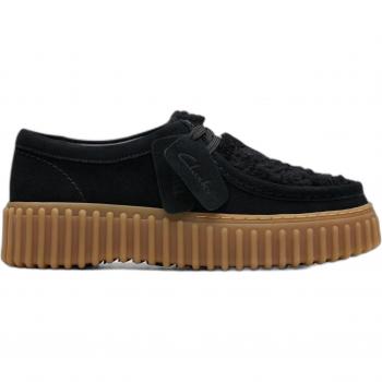 Mocasines de mujer Clarks Torhill Bee negros, talla 37 EU, con suela de goma y diseño plano