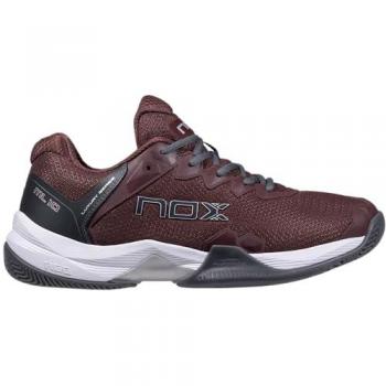 Zapatillas Nox ML10 Hexa Granate Gris Plomo