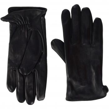 Pieces Nellie Smart Women's Black Leather Gloves Size S