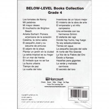 Harcourt School Publishers Trofeos: Blw-LVL Bk Collection Gr4