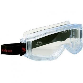 Eagle GUTRSG - Gafas de protección laboral con banda elastica ajustable y apta para llevar gafas graduadas debajo.