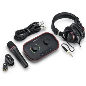 Focusrite Vocaster One Podcast Studio Bundle