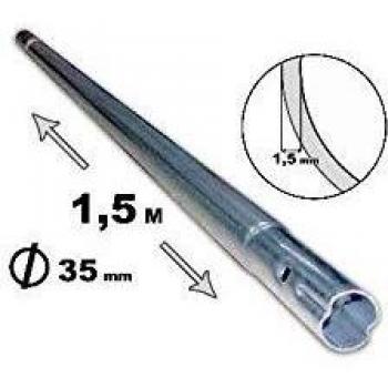 MASTIL ANTENA WIFI 1.5M GALVANIZADO APILABLE