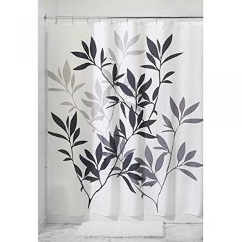 InterDesign Leaves - Cortina para ducha