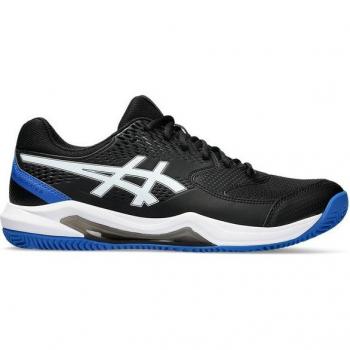 Asics Gel-Dedicate 8 Zapatillas de Tenis para Hombre, Modelo 1041A448-002, Color Negro y Blanco