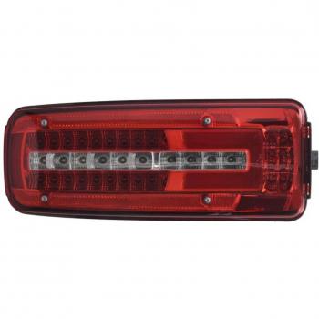 Luz trasera HELLA 2VD012 381-211, piloto trasero, tipo LED, color rojo y blanco, homologación ECE, resistencia a la intemperie, fácil instalación