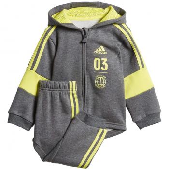 adidas I Logo Fzhd FL Chándal, Unisex bebé, Gris