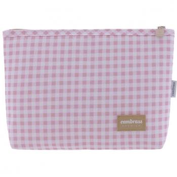 Cambrass Bolsa de Aseo Vichy Rosa