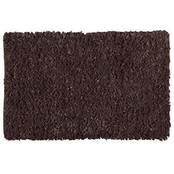 Andrea House - Alfombra Baño Petal Marrón 50X80Cm