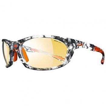 Julbo Race 2.0 Zebra Light - Gafas de sol para hombre, color gris y naranja