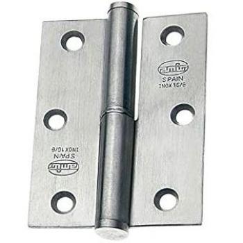 Amig - Pernio 424-90x65x2,5 inoxidable izquierda bridas