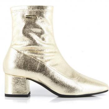 Les Tropeziennes by M. Belarbi Daniela Women's Ankle Boots with Heel, Gold