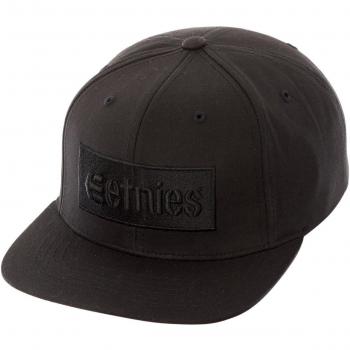 Etnies Corp Box Snapback Black One Size