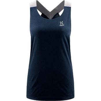 Camiseta de mujer Haglöfs Ridge Tank, tirantes, color azul grisáceo, talla S
