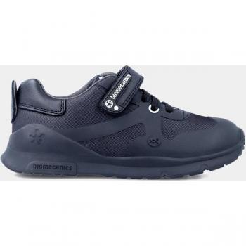 Zapatos Niña Biomecanics 231011 Negro - Cómodos y Resistentes, Zapatos de cordones de niño de piel con cierre de cordón y adherente