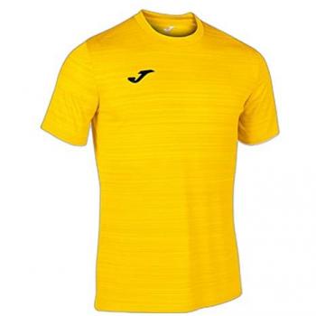 Camiseta Manga Corta Hombre Joma Grafity III Amarillo