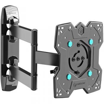 Soporte de Pared para TV Onkron M4SR, 17-43, VESA 200x200, Máx. 35 Kg, Orientable y Inclinable, Negro
