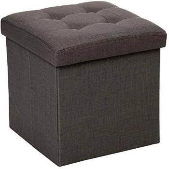 Puf Plegable 'Lysandre' Gris - Atmosphera Créateur d'Intérieur