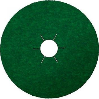 Klingspor 204802 Discos de Fibra Vulcanizados, CS 570, 10 Forma de Perforación, 120 Grano, 115 mm x 22 mm