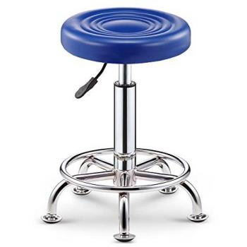 ASL Silla de bar Taburete redondo Taburete redondo, Rotatable Lift Chair Restaurante Sentado Taburete Cafetería Taburete de Beleza Silla de Bebé Tienda Móvil Salón Muebles Taburete Business Counter Chair Taburete 41-53cm Nuevo