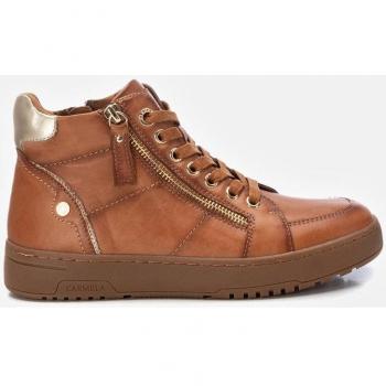 Carmela 161076 Botines para Mujer de Piel Color Marrón