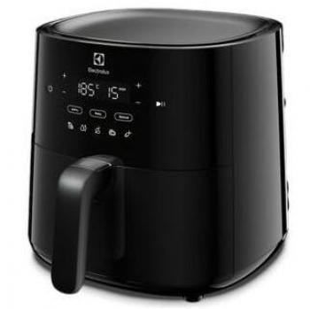 Freidora de aire Electrolux EAF7SB - Capacidad 7L - Función vapor - Recubrimiento antiadherente - 1700W - 8 programas - Lavable
