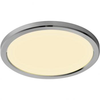 Plafón LED Nordlux Oja 29 IP54 14.5W 1600lm Regulable Blanco y Cromo
