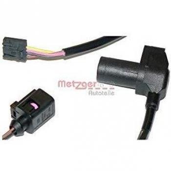 Sensor ABS Metzger 0900072 para Audi A4 8E - Sensor de Rueda, Control de Revoluciones del Eje Delantero