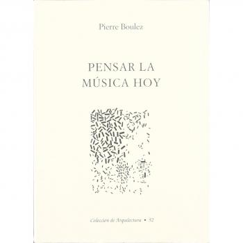 PENSAR LA MUSICA HOY