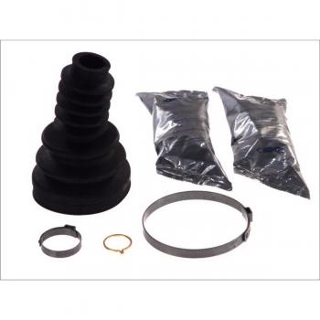 Kit de fuelles para eje de transmisión SPIDAN 26119, incluye fuelles de goma, abrazaderas metálicas y es compatible con vehículos específicos para la correcta protección del árbol de transmisión