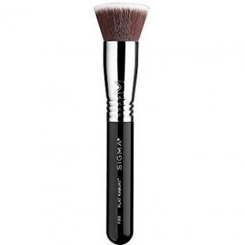 Sigma Beauty F80 Flat Top Kabuki Brush - Brocha De Maquillaje Facial, Para Base, Polvo, Corrector Y Contorno Impecable - Cosméticos Profesionales Y Brocha De Maquillaje Facial, Para Puntear Y Mezclar