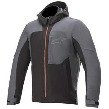 Alpinestars Chaqueta moto Stratos V2 Techshell Drystar Jacket Black Asphalt Red, BLACK/ASPHALT/RED, XXL