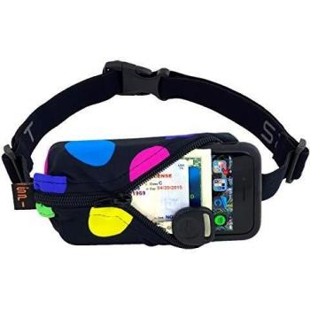 Zeibe SPIBELT Topos Riñoneras, Sin género, Negro, Talla Única