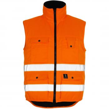 Chaleco de Seguridad de Invierno Hi-Vis Naranja Mascot Sölden 00554 (Tamaño M)