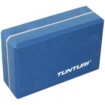 Tunturi-Fitness Yoga Bloque para Deportes, Unisex Adulto, Azul, Talla Única