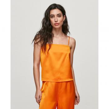 Top de mujer satinado de tirantes Object