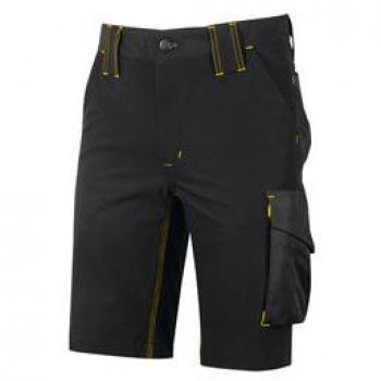 Bermuda U-Power Mercury - Talla L - Negra y Amarilla