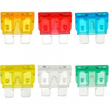 60 x fusibles de cuchilla estándar 5 A 10 A 15 A 20 A 25 A 30 A coche auto
