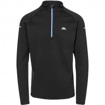 Trespass Keenanii Camiseta Manga Larga, Hombre, Blk, XS