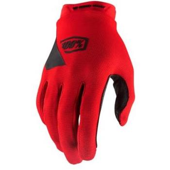 Guantes largos 100% Ridecamp rojo oscuro negro claro - XXL