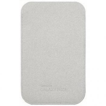 Funda de Piel Original Samsung EFC-1E1LW para Galaxy Note - Blanca