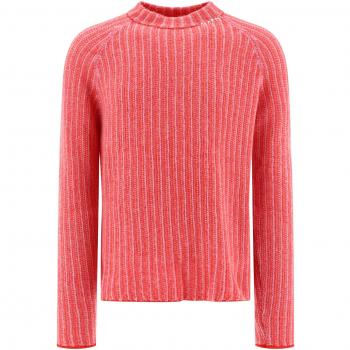 Marni Men's Red Gradient Stripes Sweater Size 50