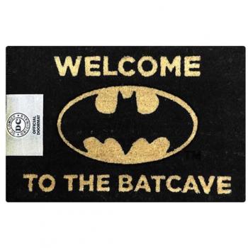 Felpudo DC Comics Batman Welcome To The Batcave Negro 40 x 60 cm