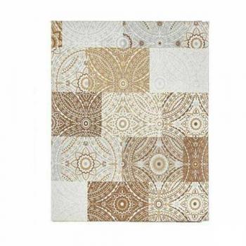 Mantel Loneta Antimanchas Azulejo 140 x 180 cm Beige (6 Unidades)